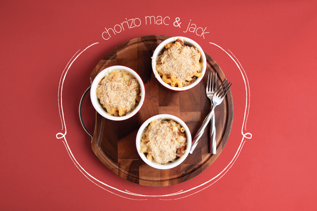 Chorizo-Mac-n-Jack-Overhead