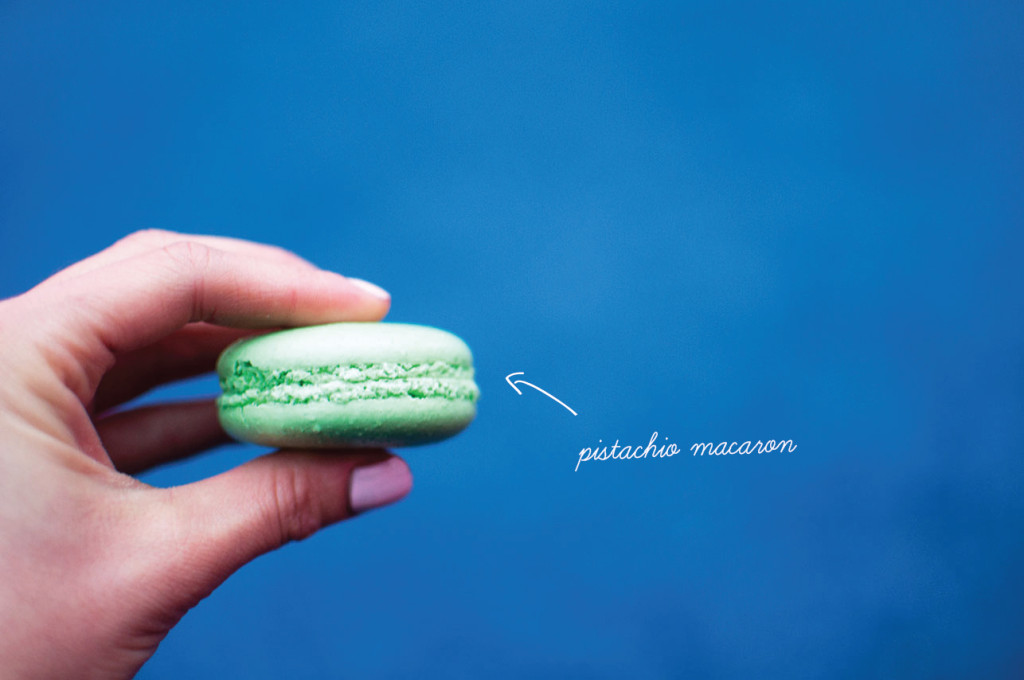 Pistachio-Macaron