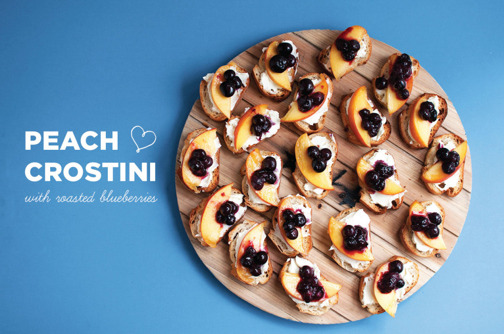 Roasted-Blueberry-Peach-Crostini