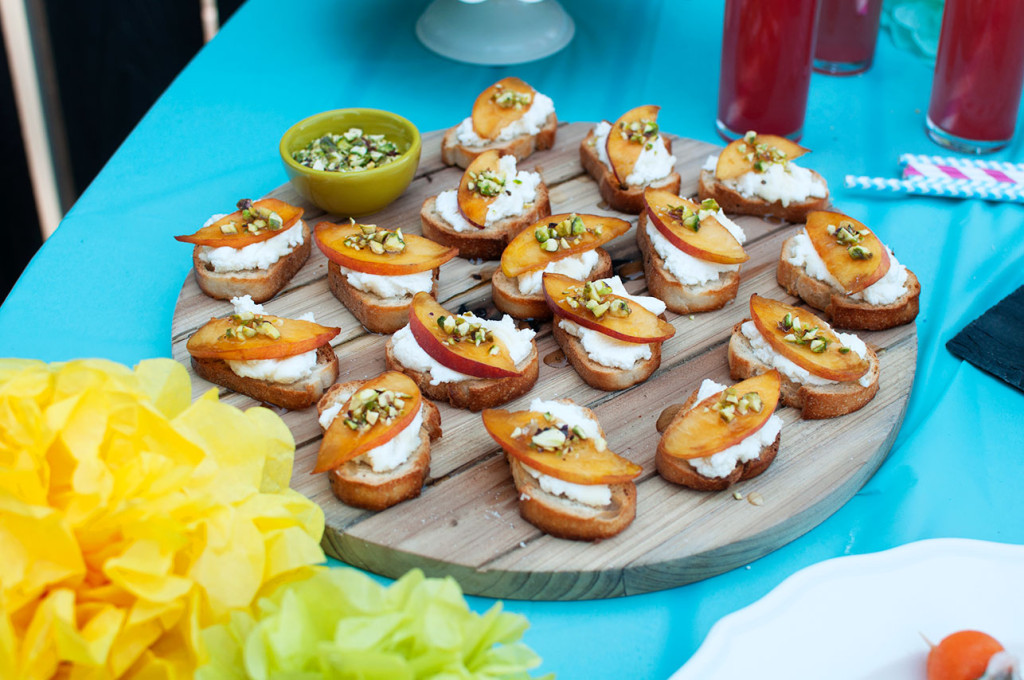 Justine-Birthday-Celebration-Peach-Crostini-1