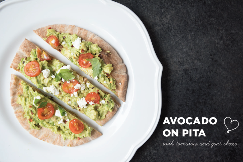 Avocado-on-Pita